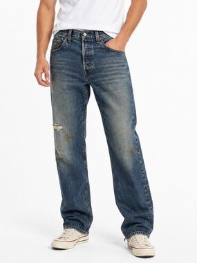Levi’s 501 XX Vintage Men’s Jeans 32x36 Distressed Made in USA Style Blue